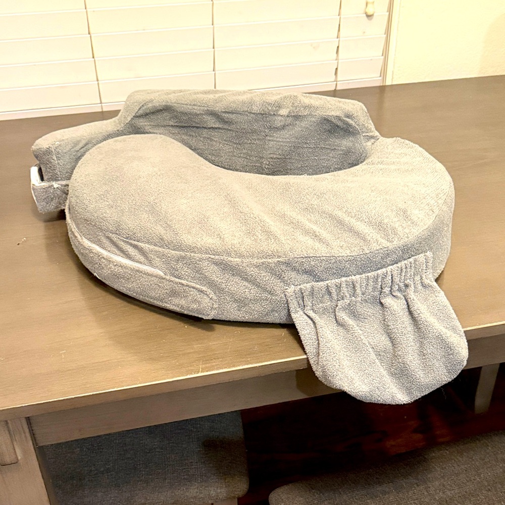My Brest Friend Gray Nursing Pillow